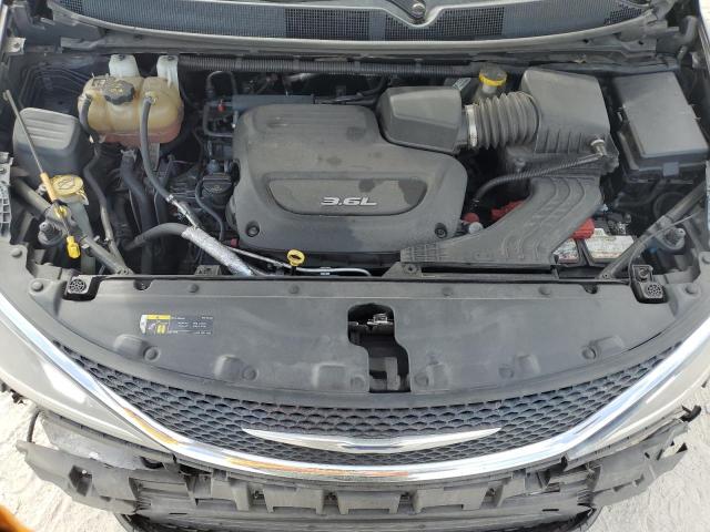 2C4RC1BG5JR119703 - 2018 CHRYSLER PACIFICA TOURING L Մոխրագույն լուսանկար 11