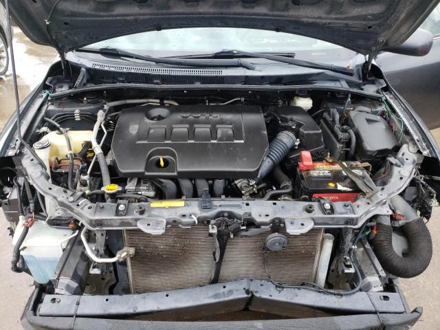 2T1BU4EE9DC126359 - 2013 TOYOTA COROLLA BASE CHARCOAL photo 11