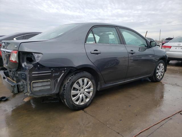 2T1BU4EE9DC126359 - 2013 TOYOTA COROLLA BASE CHARCOAL photo 3