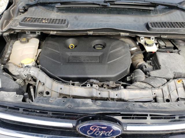 1FMCU9J99EUA69221 - 2014 FORD ESCAPE TITANIUM GRAY photo 12