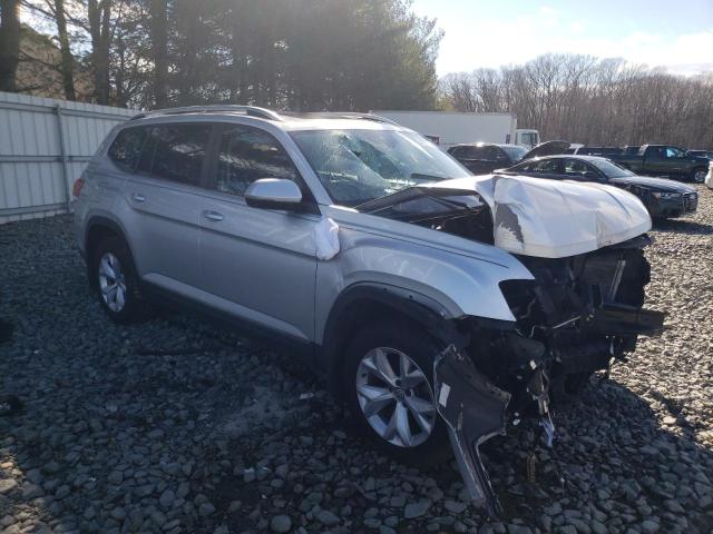 1V2MR2CA6JC521665 - 2018 VOLKSWAGEN ATLAS SEL SILVER photo 4