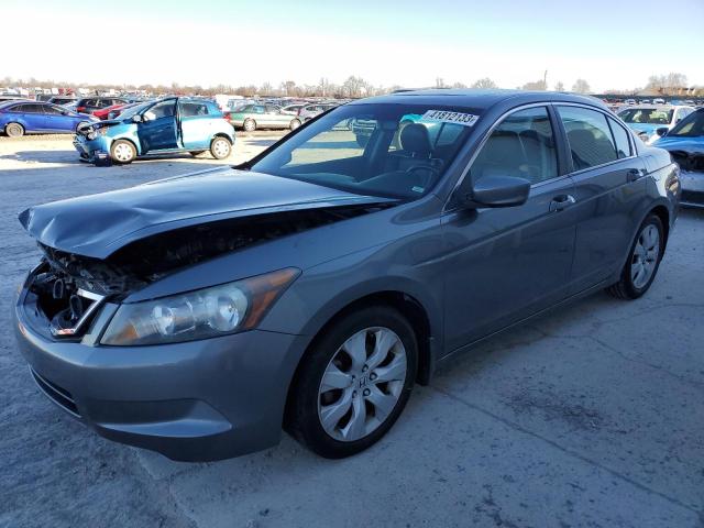 1HGCP26828A131648 - 2008 HONDA ACCORD EXL GRAY photo 1