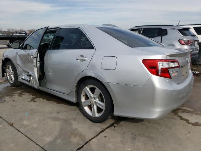 4T1BF1FK2DU206484 - 2013 TOYOTA CAMRY L SILVER photo 2