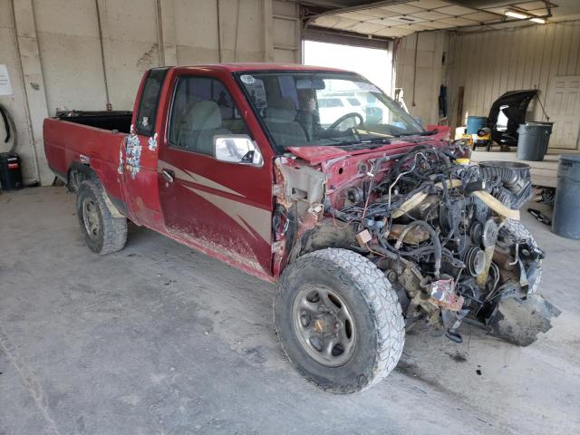 1N6HD16Y8LC319172 - 1990 NISSAN D21 KING CAB RED photo 4