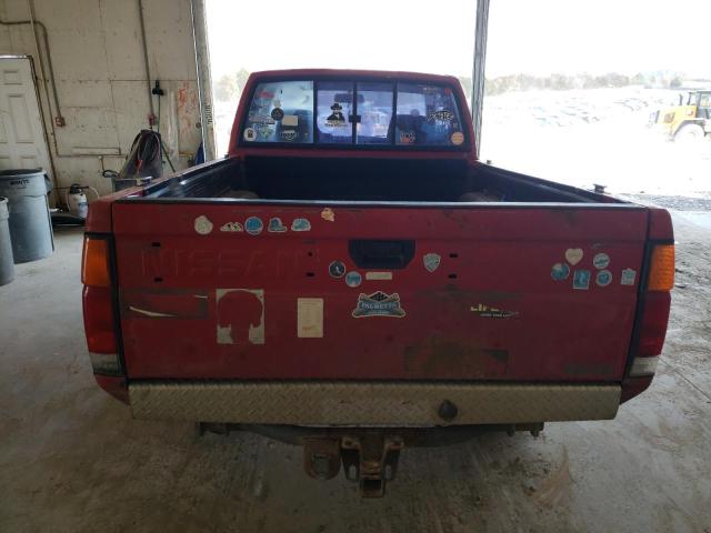 1N6HD16Y8LC319172 - 1990 NISSAN D21 KING CAB RED photo 6