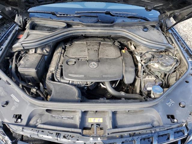 4JGDA5HBXEA405295 - 2014 MERCEDES-BENZ ML 350 4MATIC BLACK photo 11