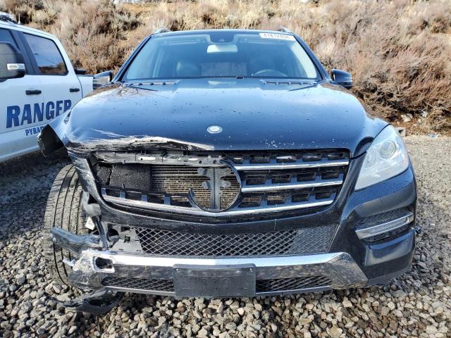 4JGDA5HBXEA405295 - 2014 MERCEDES-BENZ ML 350 4MATIC BLACK photo 5