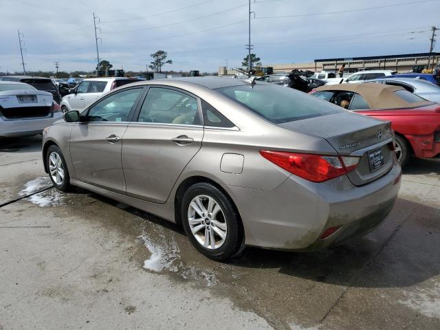 5NPEB4AC1EH886422 - 2014 HYUNDAI SONATA GLS TAN photo 2