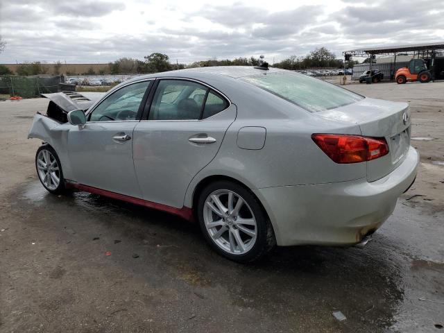 JTHBK262082062522 - 2008 LEXUS IS 250 SILVER photo 2