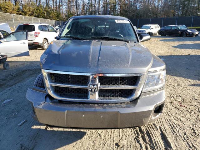 1D7HW48N88S599549 - 2008 DODGE DAKOTA QUAD SLT GRAY photo 5