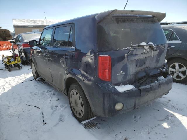 JTLKE50E681060586 - 2008 TOYOTA SCION XB Blau Foto 2