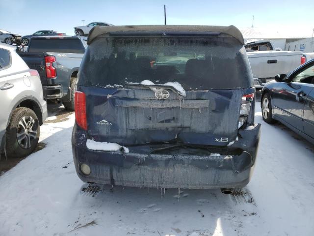 JTLKE50E681060586 - 2008 TOYOTA SCION XB Blau Foto 6