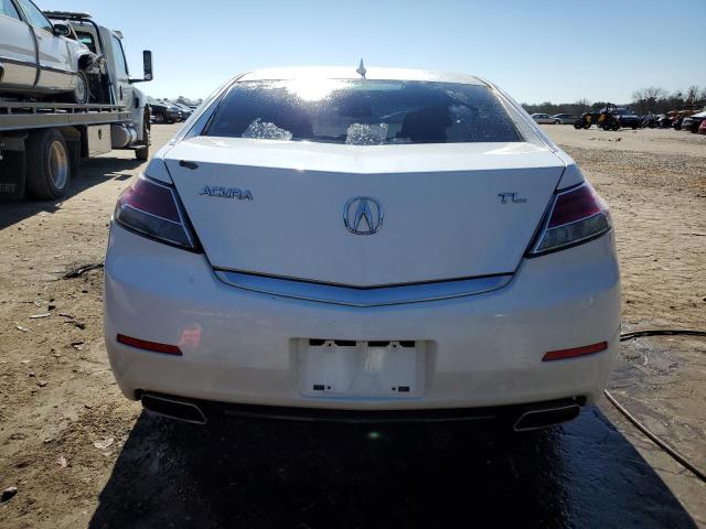 19UUA8F2XCA002182 - 2012 ACURA TL WHITE photo 6