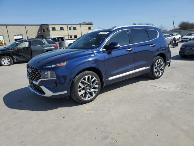 5NMS54AL5NH449675 - 2022 HYUNDAI SANTA FE CALLIGRAPHY BLUE photo 1