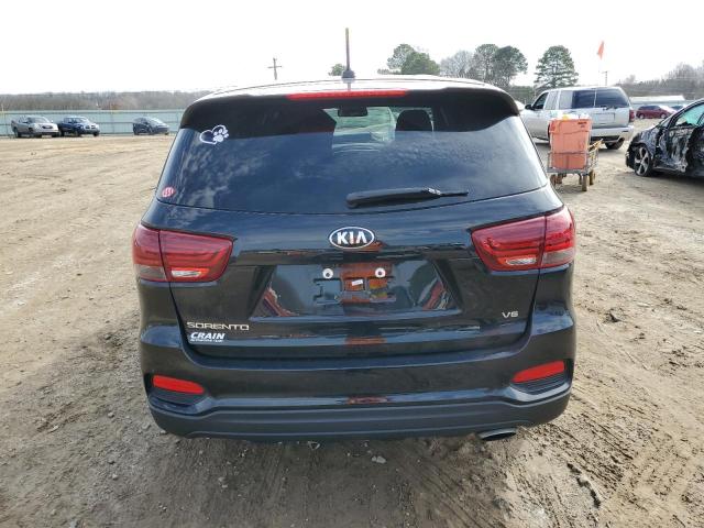 5XYPG4A5XLG615830 - 2020 KIA SORENTO S BLACK photo 6