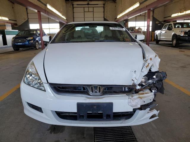 1HGCM72716A021979 - 2006 HONDA ACCORD EX WHITE photo 5