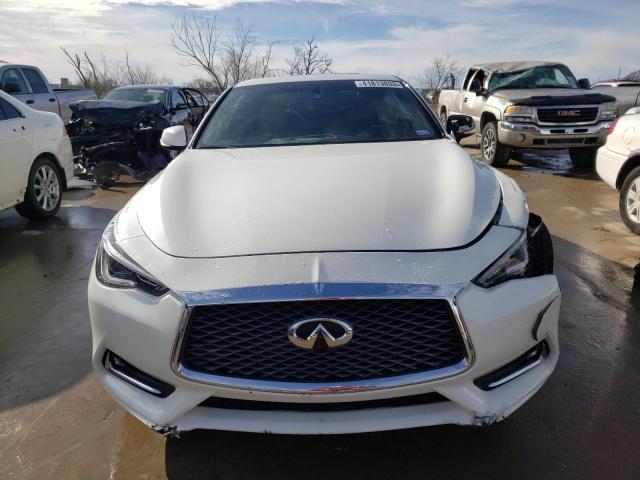 JN1EV7EK4JM343112 - 2018 INFINITI Q60 LUXE 300 WHITE photo 5