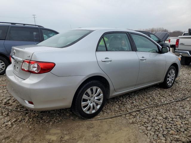 2T1BU4EE6DC016062 - 2013 TOYOTA COROLLA BASE SILVER photo 3