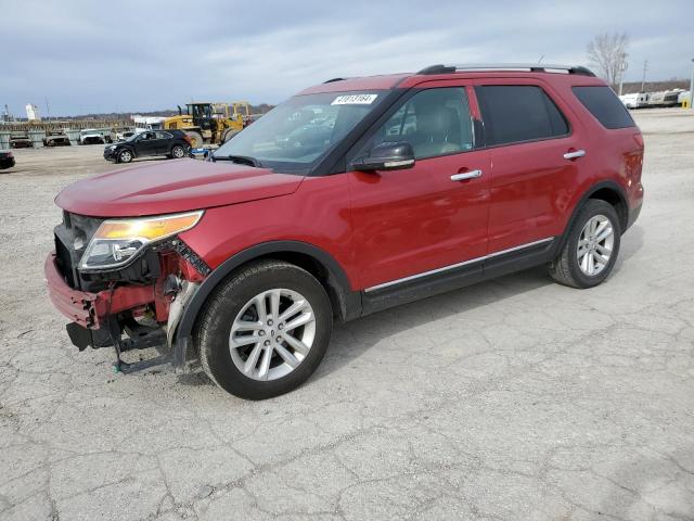 1FMHK7D84CGA96082 - 2012 FORD EXPLORER XLT RED photo 1