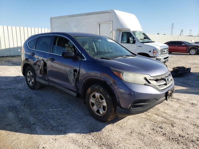 3CZRM3H30EG707513 - 2014 HONDA CR-V LX BLUE photo 4