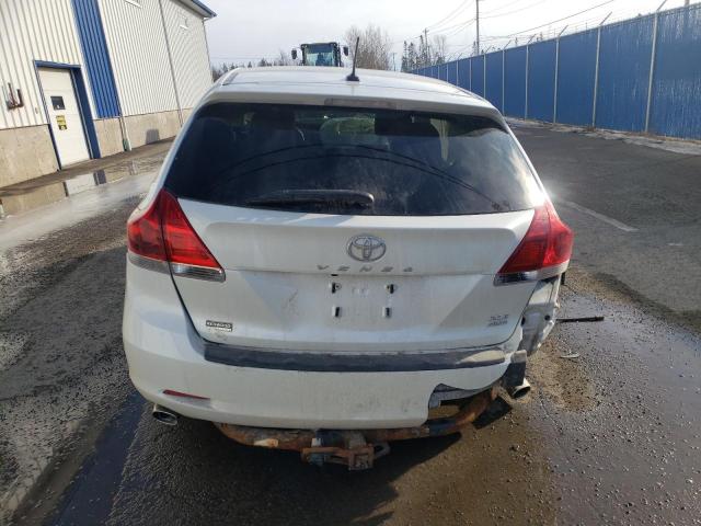 4T3BK3BB6GU126078 - 2016 TOYOTA VENZA XLE WHITE photo 6