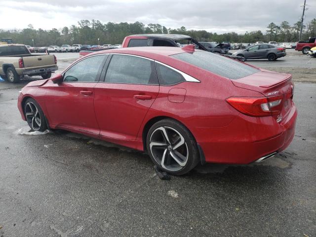 1HGCV1F33KA101120 - 2019 HONDA ACCORD SPORT BURGUNDY photo 2