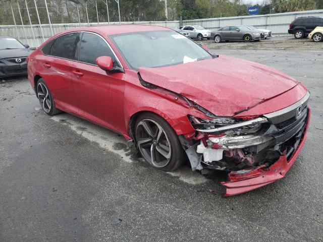 1HGCV1F33KA101120 - 2019 HONDA ACCORD SPORT BURGUNDY photo 4