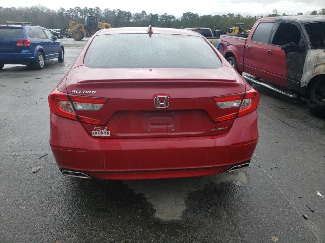 1HGCV1F33KA101120 - 2019 HONDA ACCORD SPORT BURGUNDY photo 6