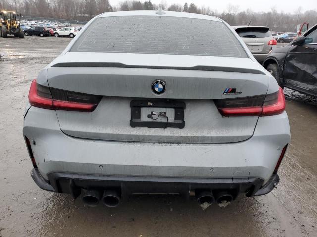 WBS33AY0XMFL23692 - 2021 BMW M3 COMPETITION GRAY photo 6
