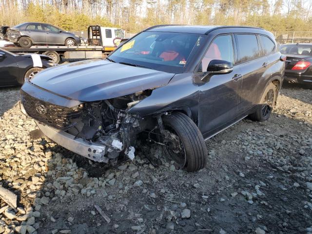 5TDKDRBH4PS508578 - 2023 TOYOTA HIGHLANDER L GRAY photo 1