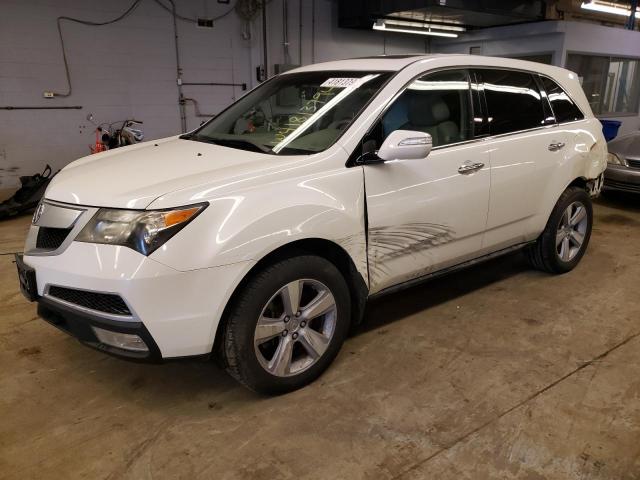 2HNYD2H28BH529620 - 2011 ACURA MDX AWD WHITE photo 1