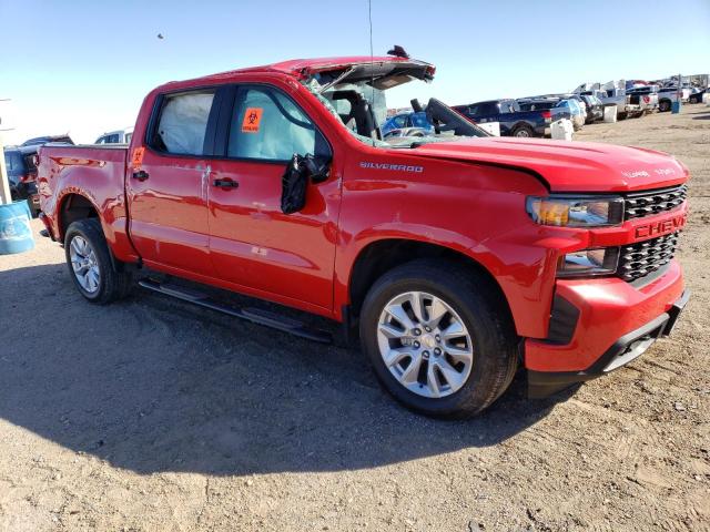 3GCPWBEK8MG293442 - 2021 CHEVROLET SILVERADO C1500 CUSTOM RED photo 4