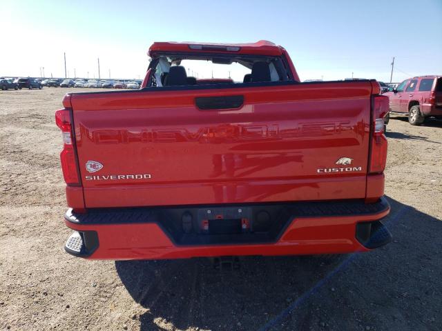 3GCPWBEK8MG293442 - 2021 CHEVROLET SILVERADO C1500 CUSTOM RED photo 6