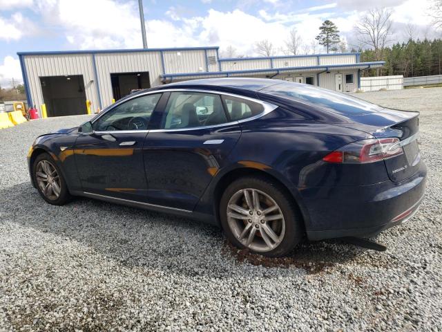 5YJSA1CN2DFP26503 - 2013 TESLA MODEL S Կապույտ լուսանկար 2