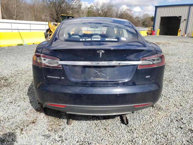 5YJSA1CN2DFP26503 - 2013 TESLA MODEL S Կապույտ լուսանկար 6