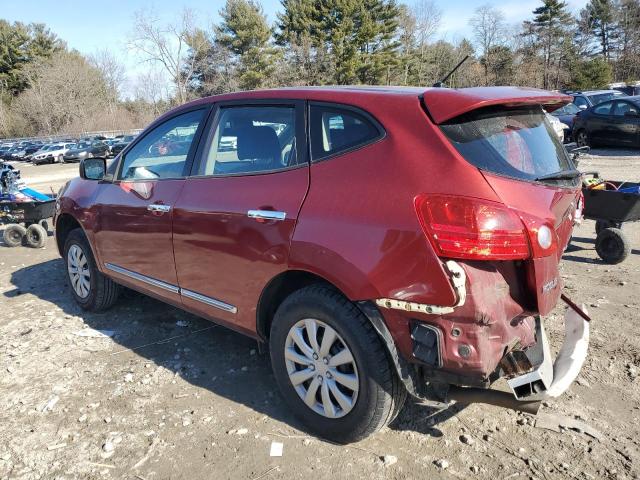 JN8AS5MV4DW623890 - 2013 NISSAN ROGUE S RED photo 2