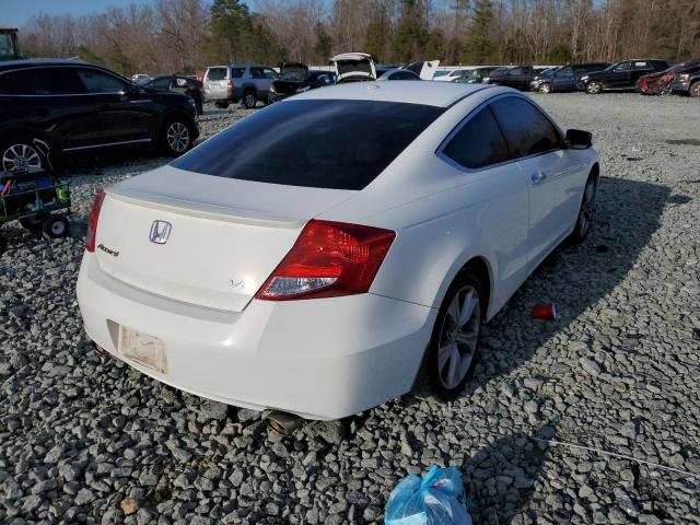 1HGCS2B80CA010257 - 2012 HONDA ACCORD EXL WHITE photo 3