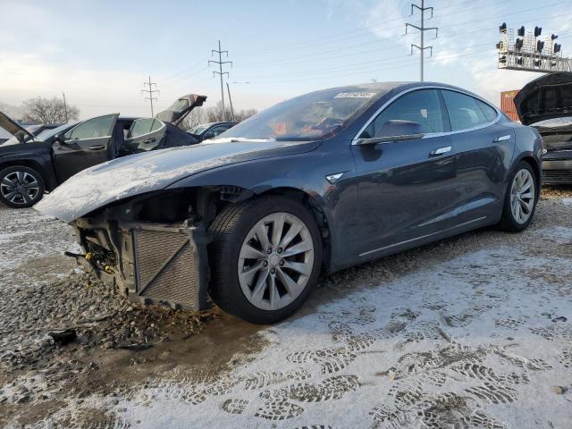 5YJSA1E28GF145868 - 2016 TESLA MODEL S ნაცრისფერი ფოტო 1