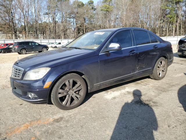 WDDGF81X68F143444 - 2008 MERCEDES-BENZ C 300 4MATIC BLUE photo 1