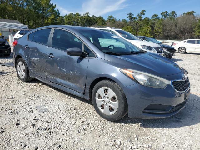 KNAFK4A62G5565438 - 2016 KIA FORTE LX BLUE photo 4