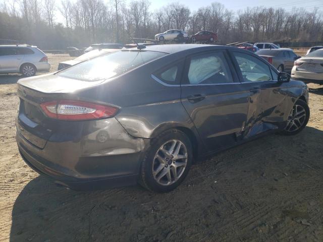 3FA6P0H70GR374356 - 2016 FORD FUSION SE GRAY photo 3