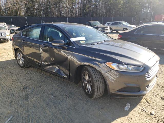 3FA6P0H70GR374356 - 2016 FORD FUSION SE GRAY photo 4