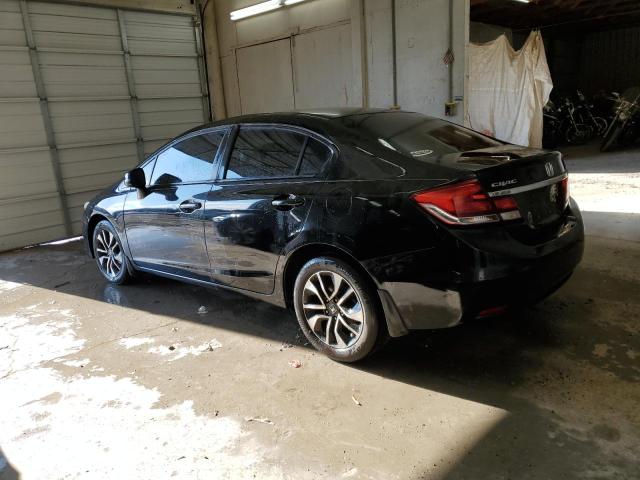 19XFB2F93DE031455 - 2013 HONDA CIVIC EXL შავი ფოტო 2