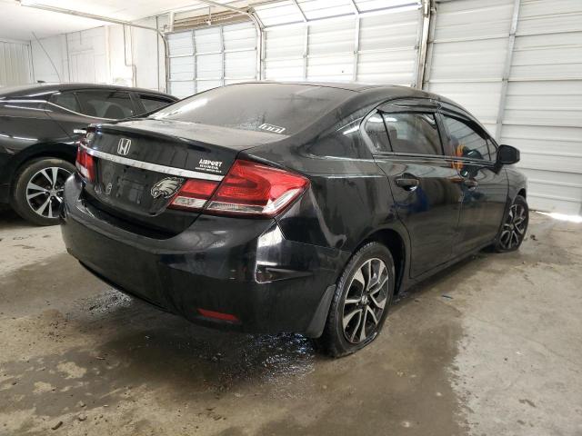 19XFB2F93DE031455 - 2013 HONDA CIVIC EXL შავი ფოტო 3