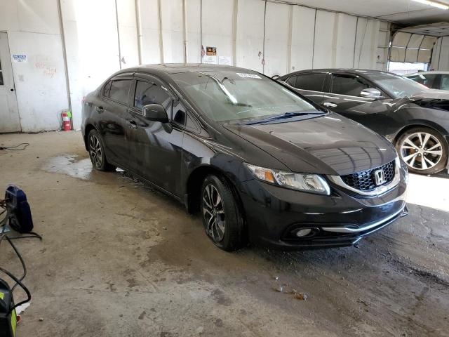 19XFB2F93DE031455 - 2013 HONDA CIVIC EXL შავი ფოტო 4