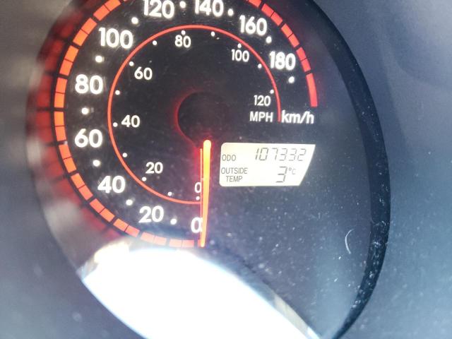 2T1KR32E25C854302 - 2005 TOYOTA COROLLA MA XR GRAY photo 9