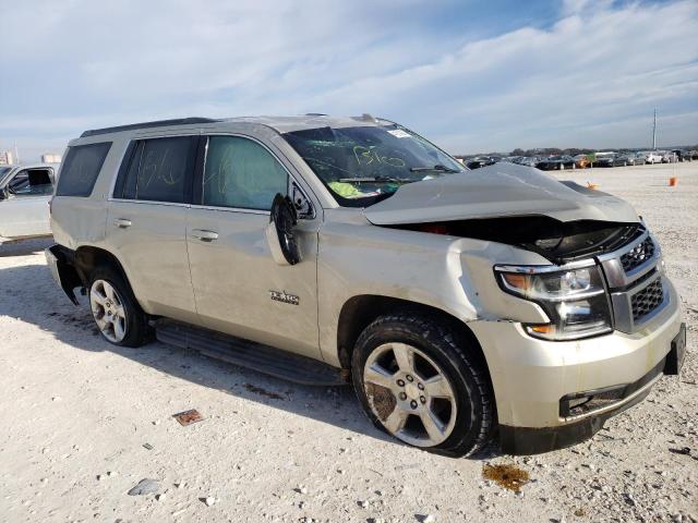 1GNSCBKCXFR726074 - 2015 CHEVROLET TAHOE C1500 LT TAN photo 4