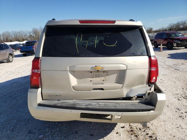 1GNSCBKCXFR726074 - 2015 CHEVROLET TAHOE C1500 LT TAN photo 6