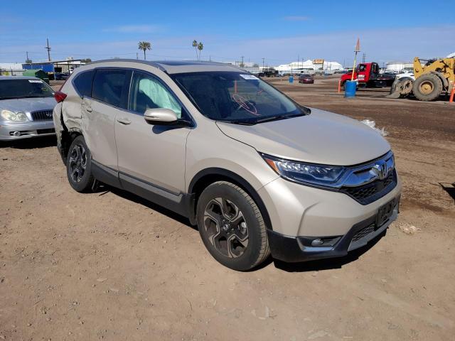 5J6RW2H99KL003737 - 2019 HONDA CR-V TOURING TAN photo 4