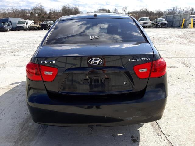 KMHDU46D69U623602 - 2009 HYUNDAI ELANTRA GLS BLACK photo 6